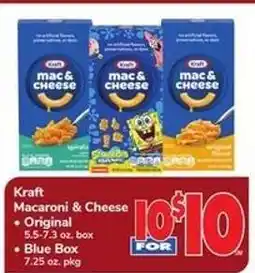 Safeway Kraft Macaroni & Cheese offer