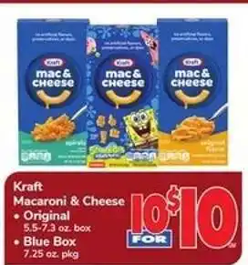 Safeway Kraft Macaroni & Cheese offer