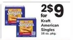 Safeway Kraft American Singles offer