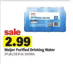 Meijer Meijer Purified Drinking Water offer