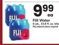 Safeway FIJI Water offer