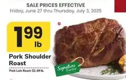 Safeway Pork Shoulder Roast offer