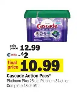 Meijer Cascade Action Pacs offer