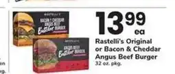 Safeway Rastelli's Angus Beef Burger offer