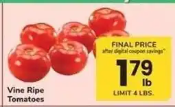 Safeway Vine Ripe Tomatoes offer