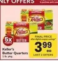 Safeway Keller’s Butter Quarters offer