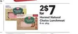 Safeway Hormel Natural Choice Lunchmeat offer