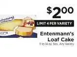 ShopRite Entenmann’s Loaf Cake offer