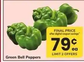 Safeway Green Bell Peppers offer