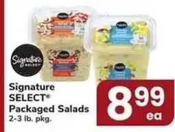 Safeway Signature Select Packaged Salads offer