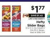 ShopRite Hefty Slider Bags offer