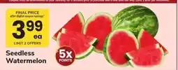 Safeway Seedless Watermelon offer