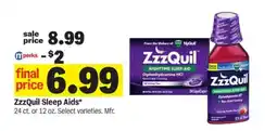Meijer ZzzQuil Sleep Aids offer