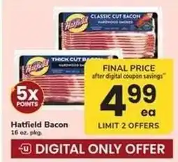Safeway Hatfield Bacon offer