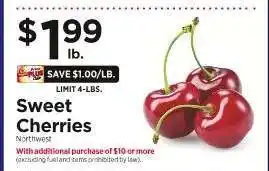 ShopRite Sweet Cherries offer