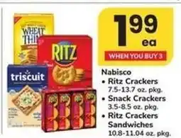 Safeway Nabisco Crackers offer
