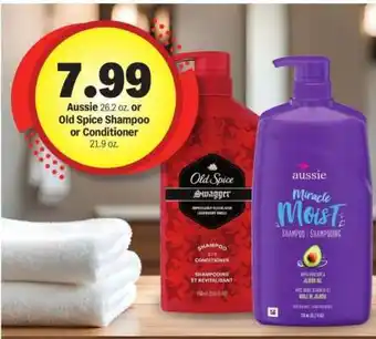 Meijer Aussie or Old Spice Shampoo or Conditioner offer