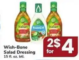 Safeway Wish-Bone Salad Dressing offer