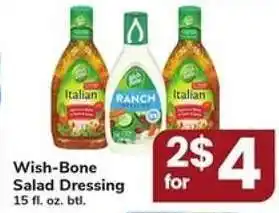 Safeway Wish-Bone Salad Dressing offer