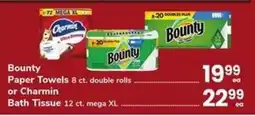 Safeway Bounty Paper Towels or Charmin Bath Tissue offer