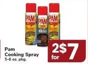 Safeway Pam Cooking Spray offer