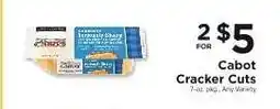 ShopRite Cabot Cracker Cuts offer