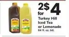 Safeway Turkey Hill Iced Tea or Lemonade offer