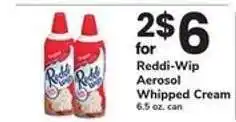 Safeway Reddi-Wip Aerosol Whipped Cream offer