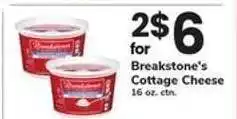 Safeway Breakstone's Cottage Cheese offer