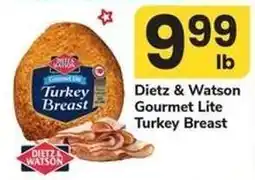 Safeway Dietz & Watson Gourmet Lite Turkey Breast offer