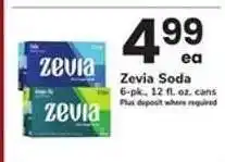Safeway Zevia Soda offer