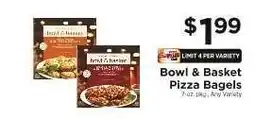 ShopRite Bowl & Basket Pizza Bagels offer