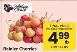 Safeway Rainier Cherries offer