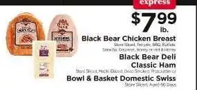 ShopRite Black Bear Chicken Breast offer