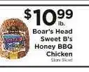 ShopRite Boar's Head Sweet B's Honey BBQ Chicken offer