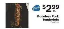 ShopRite Boneless Pork Tenderloin offer