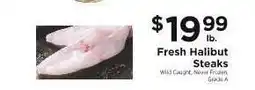 ShopRite Fresh Halibut Steaks offer