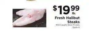 ShopRite Fresh Halibut Steaks offer