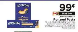ShopRite Ronzoni Pasta offer
