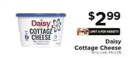 ShopRite Daisy Cottage Cheese offer