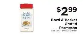 ShopRite Bowl & Basket Grated Parmesan offer