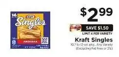 ShopRite Kraft Singles offer