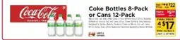 ShopRite Coke Bottles 8-Pack or Cans 12-Pack offer