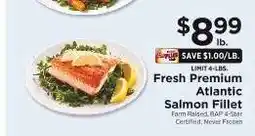 ShopRite Fresh Premium Atlantic Salmon Fillet offer