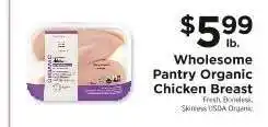 ShopRite Wholesome Pantry Organic Chicken Breast offer