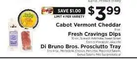 ShopRite Cabot Vermont Cheddar offer