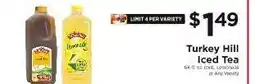 ShopRite Turkey Hill Iced Tea offer