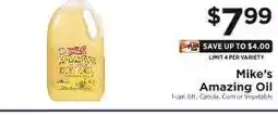 ShopRite Mike's Amazing Oil offer