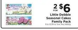 ShopRite Little Debbie Seasonal Cakes Family Pack offer