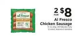 ShopRite Al Fresco Chicken Sausage offer
